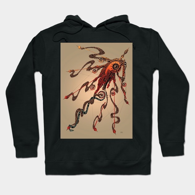 Mechanical Abstract I Hoodie by bensmall